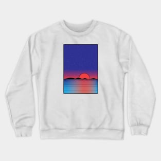 Pink sunset Crewneck Sweatshirt